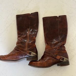 Brown Leather Ugg Boots